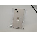 【中古】【赤ロム保証あり】Apple au 【SIMフリー】 iPhone 13 128GB スターライト MLND3J/A【広島本通】保証期間1ヶ月【ランクA...