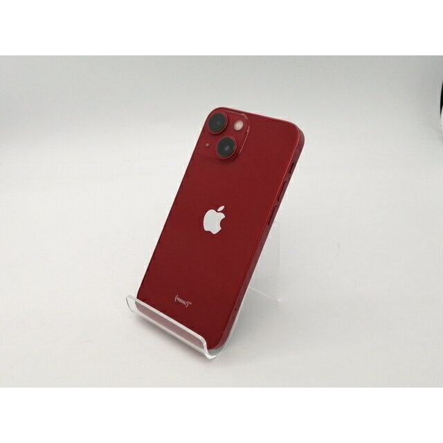 【中古】Apple iPhone 13 mini 128GB (PRODUCT)RED （国内版SIMロックフリー） MLJG3J/A【広島本通】保証期間1ヶ月【ランクB】
