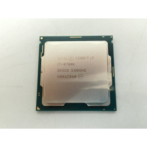 【中古】Intel Core i7-9700K (3.6GHz/TB:4.9GHz/SRG15/R0) BOX LGA1151/8C/8T/L3 12M/UHD630/TDP95W【広島本通】保証期間1週間 【中古】Intel Core i7-9700K (3.6GHz/TB:4.9GHz/SRG15/R0) BOX LGA1151/8C/8T/L3 12M/UHD630/TDP95W【広島本通】保証期間1週間