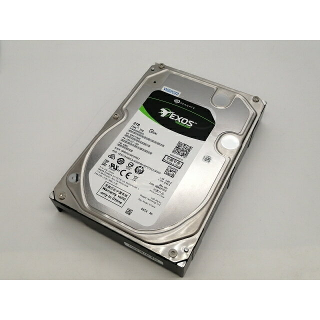 【中古】Seagate ST8000NM000A 8TB/7200rpm/256MB/6Gbps【広島本通】保証期間1週間