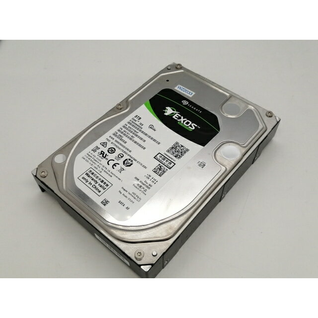 【中古】Seagate ST8000NM000A 8TB/7200rpm/256MB/6Gbps【広島本通】保証期間1週間