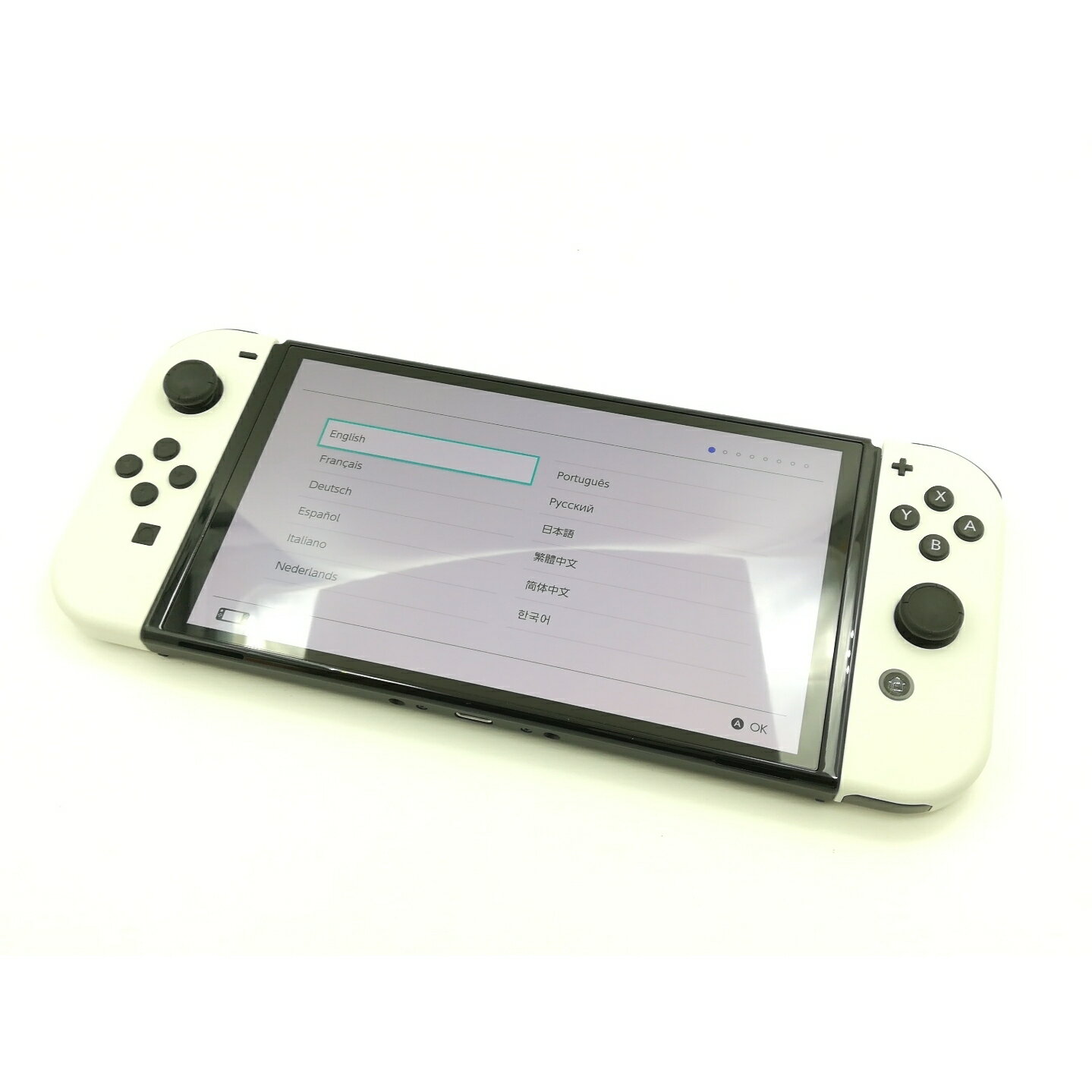 【中古】Nintendo Switch 本体 (有機ELモ