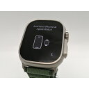 【中古】Apple Apple Watch Ultra 49mm Cellular チタニウムケース/グリーンアルパインループ M MQFN3J/A【小倉駅前】...