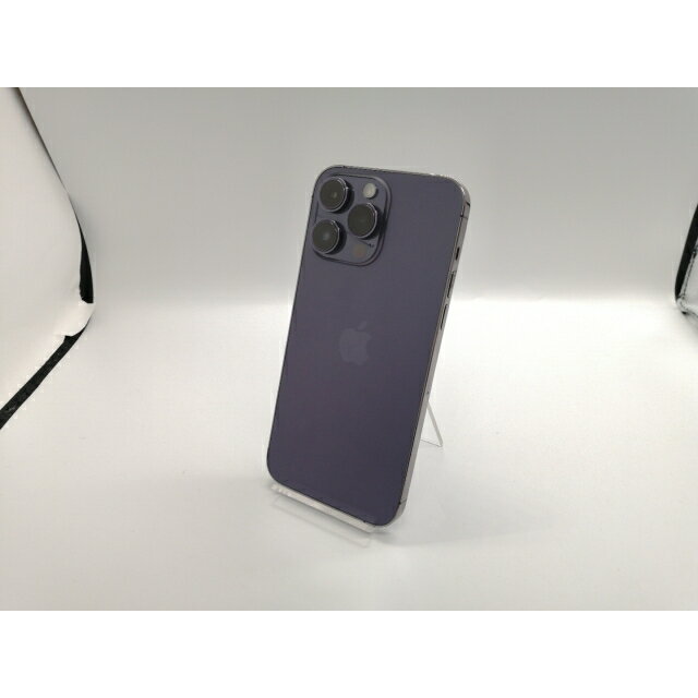 【中古】【赤ロム保証あり】Apple docomo 【SIMフリー】 iPhone 14 Pro Max 1TB ディープパープル MQ9N3J/A【小倉駅前】保証期間1ヶ月【ランクA】