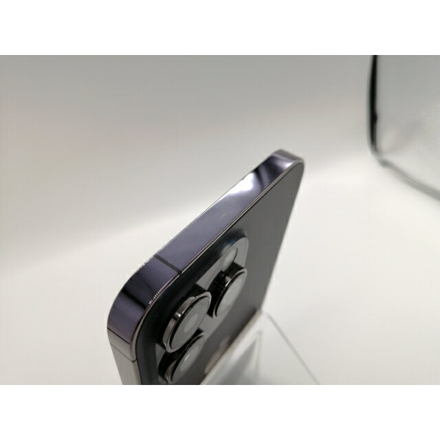 【中古】【赤ロム保証あり】Apple docomo 【SIMフリー】 iPhone 14 Pro Max 1TB ディープパープル MQ9N3J/A【小倉駅前】保証期間1ヶ月【ランクA】