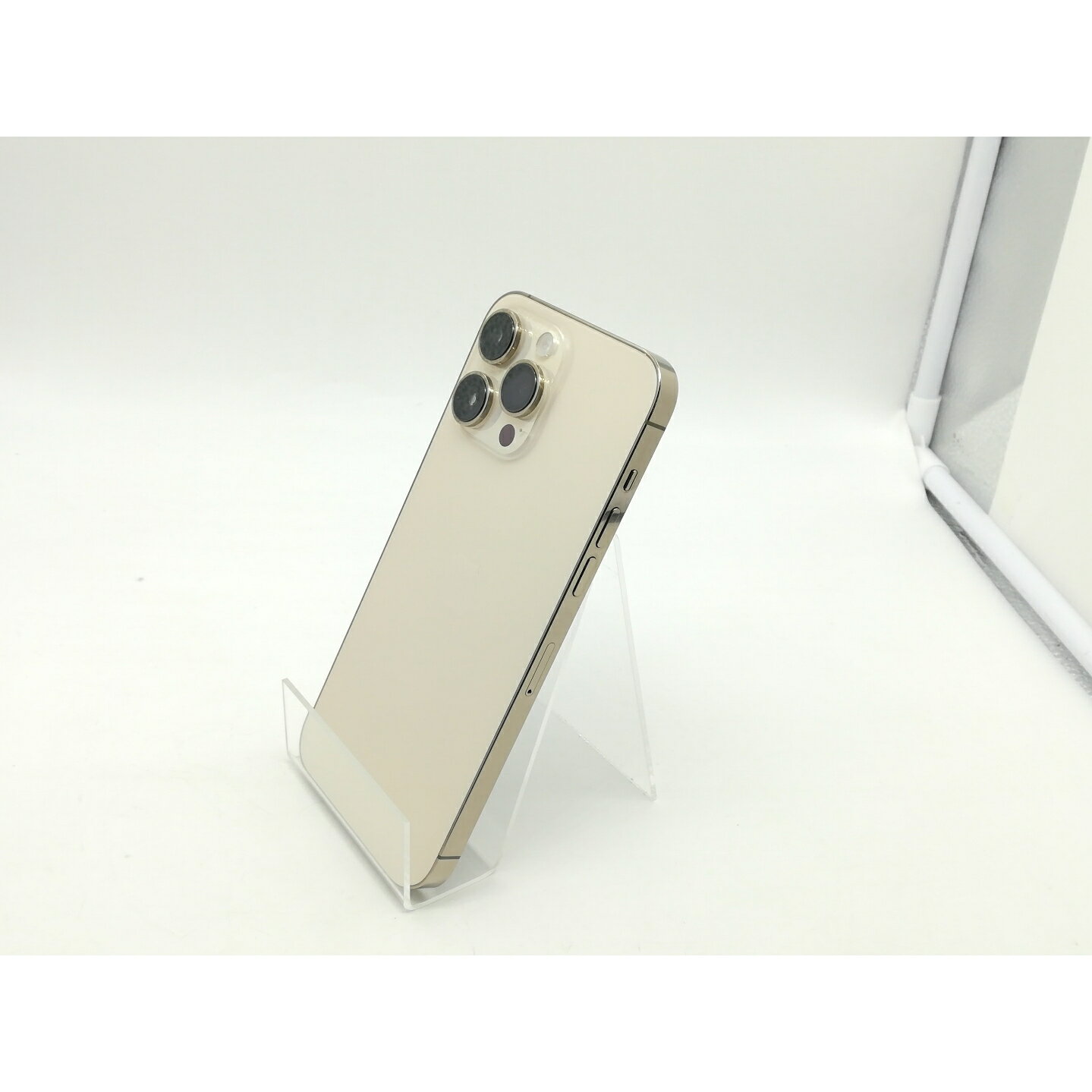 【中古】Apple 国内版 【SIMフリー】 iPhone 14 Pro Max 256GB ゴールド MQ9D3J/A【小倉駅前】保証期間1ヶ月【ランクB】