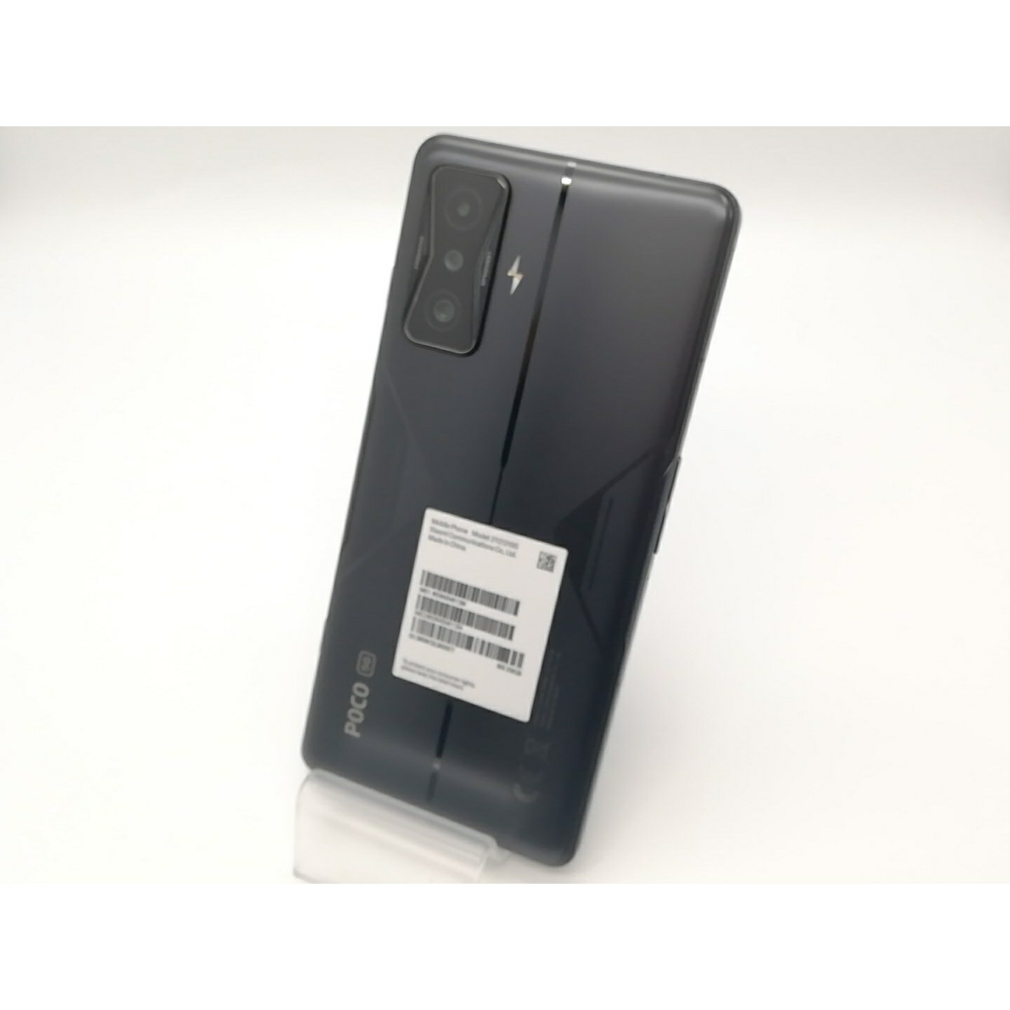 【中古】Xiaomi 国内版 【SIMフリー】 POCO F4 GT 12GB 256GB ステルスブラック 21121210G【アリオ倉敷】保証期間1ヶ月【ランクA】