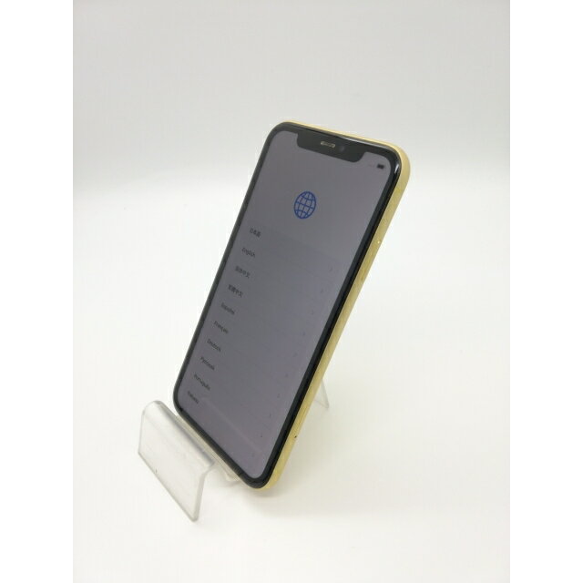 【中古】Apple docomo 【SIMロック解除済み】 iPhone 11 128GB イエロー MWM42J/A【アリオ倉敷】保証期間1ヶ月【ランクC】