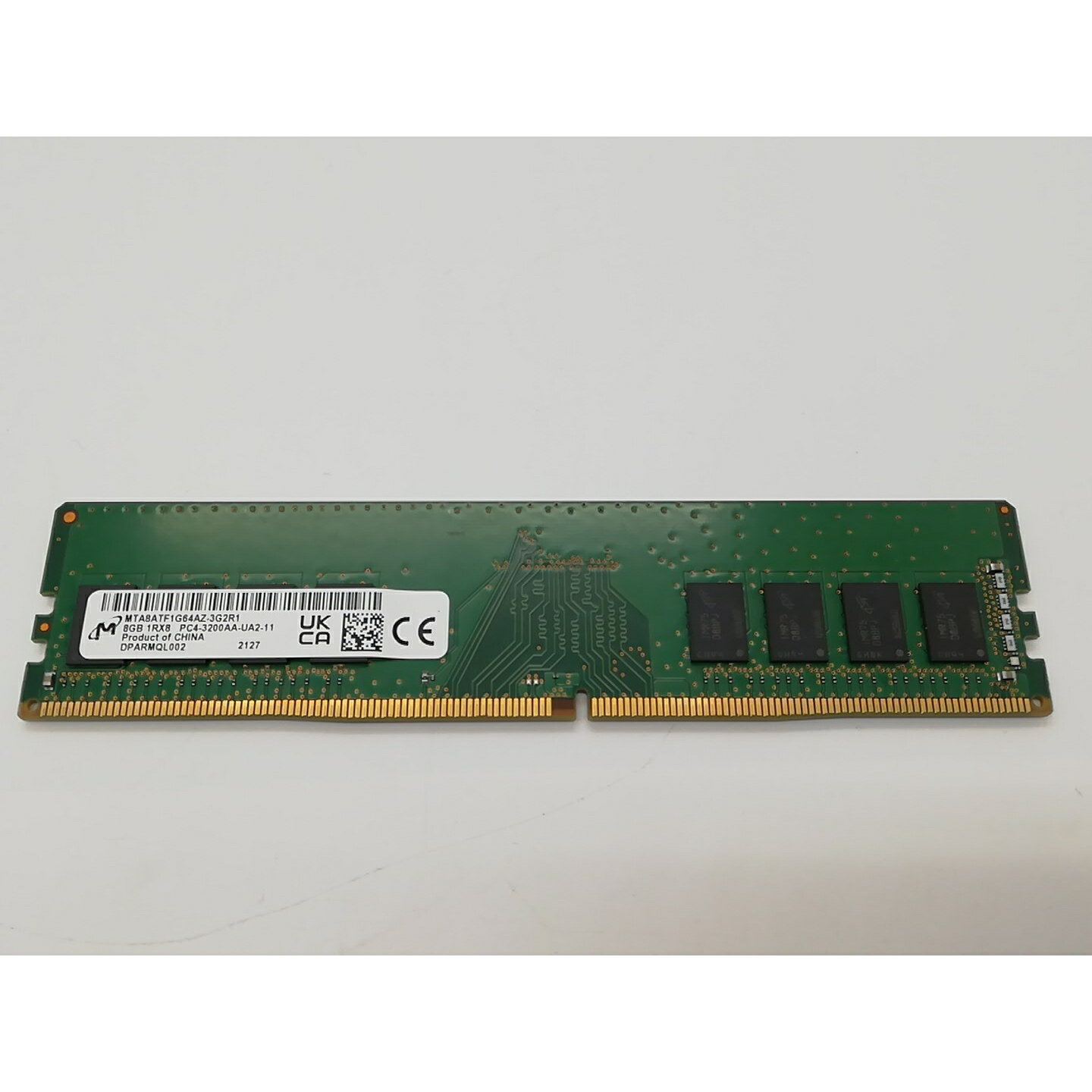 【中古】DDR4 8GB PC4-25600(DDR4-3200)【デスクトップPC用】【アリオ倉敷】保証期間1週間