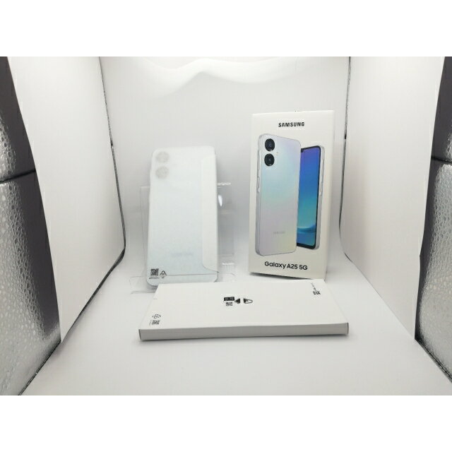 【未使用】SAMSUNG ymobile 【SIMフリー】 Galaxy A25 5G ライトブルー 4GB 64GB SCSBC3【川崎駅前】保証期間3ヶ月