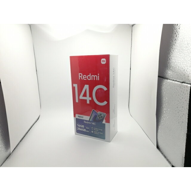 【未使用】Xiaomi 国内版 【SIMフリー】 Redmi 14C スターリーブルー 8GB 256GB【川崎駅前】保証期間3ヶ月
