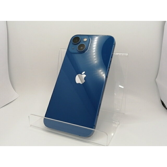 【中古】Apple docomo 【SIMフリー】 iPhone 13 128GB ブルー MLNG3J/A【川崎駅前】保証期間1ヶ月【ランクA】