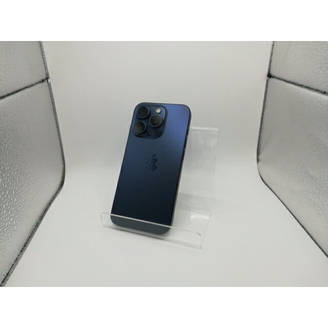 【中古】Apple 国内版 【SIMフリー】 iPhone 15 Pro 256GB ブルーチタニウム MTUG3J/A【川崎駅前】保証期間1ヶ月【ランクA】