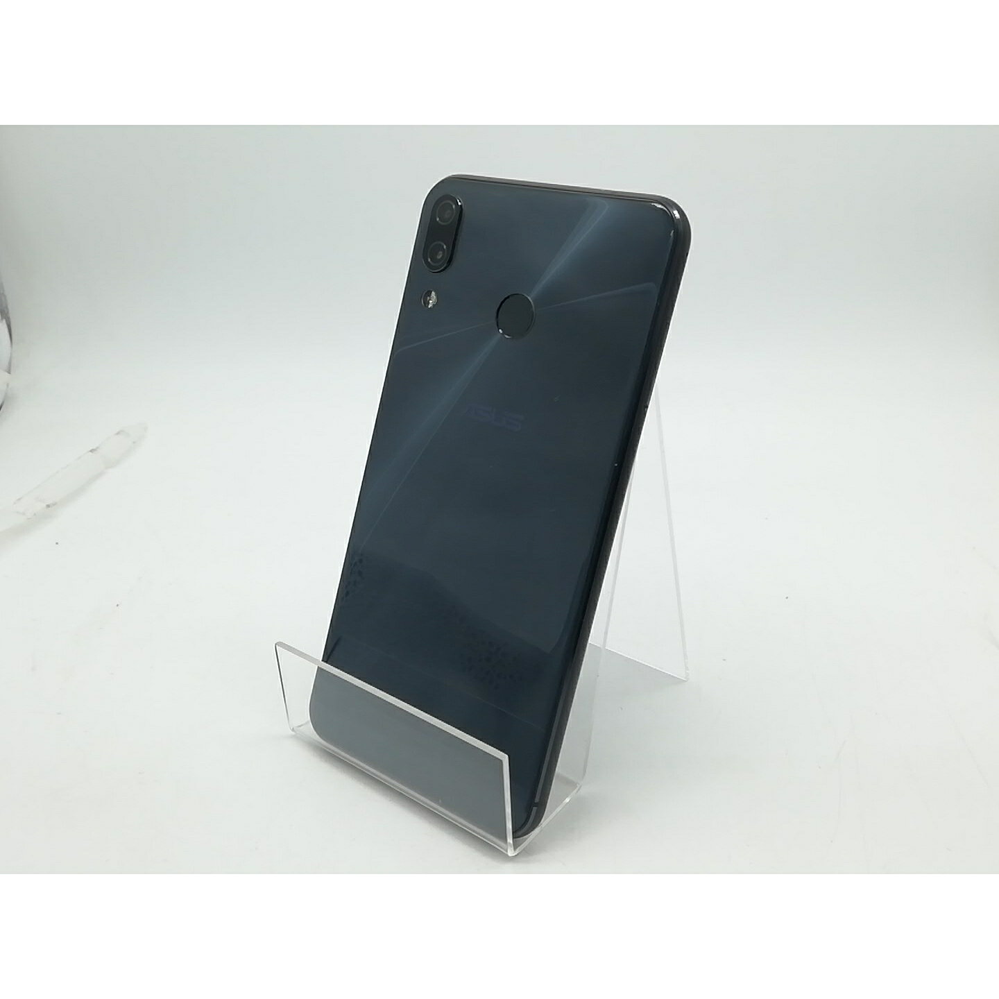 【中古】ASUS 国内版 【SIMフリー】 ZenFone 5Z 6GB 128GB シャイニーブラック ZS620KL-BK128S6【柏】保証期間1ヶ月【ランクB】