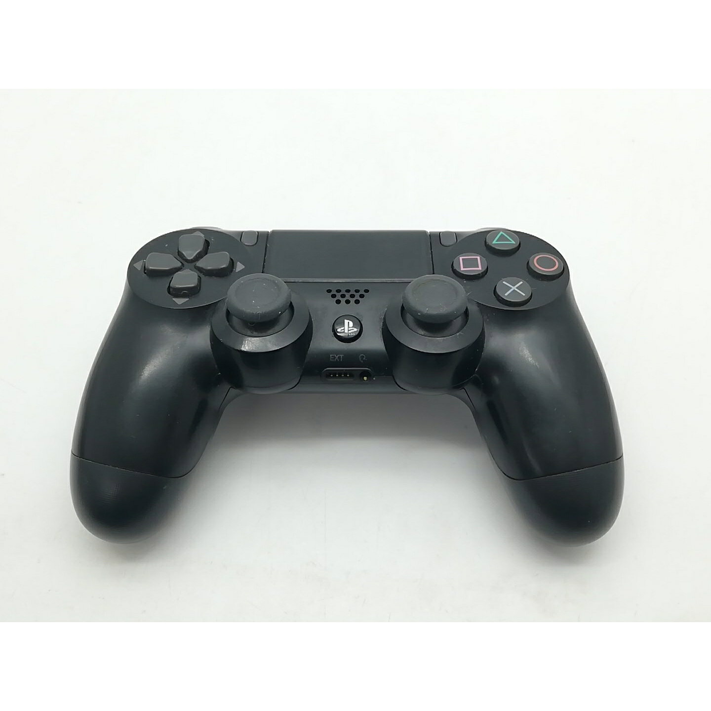 【中古】SONY ワイヤレスコントローラー(DUALSHOCK 4) CUH-ZCT2J [ジェット・ブラック]【柏】保証期間1週間【ランクB】
