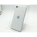 【中古】Apple au 【SIMロック解除済み】 iPhone SE(第2世代) 64GB ホワイト MX9T2J/A【柏】保証期間1週間【ランクC】