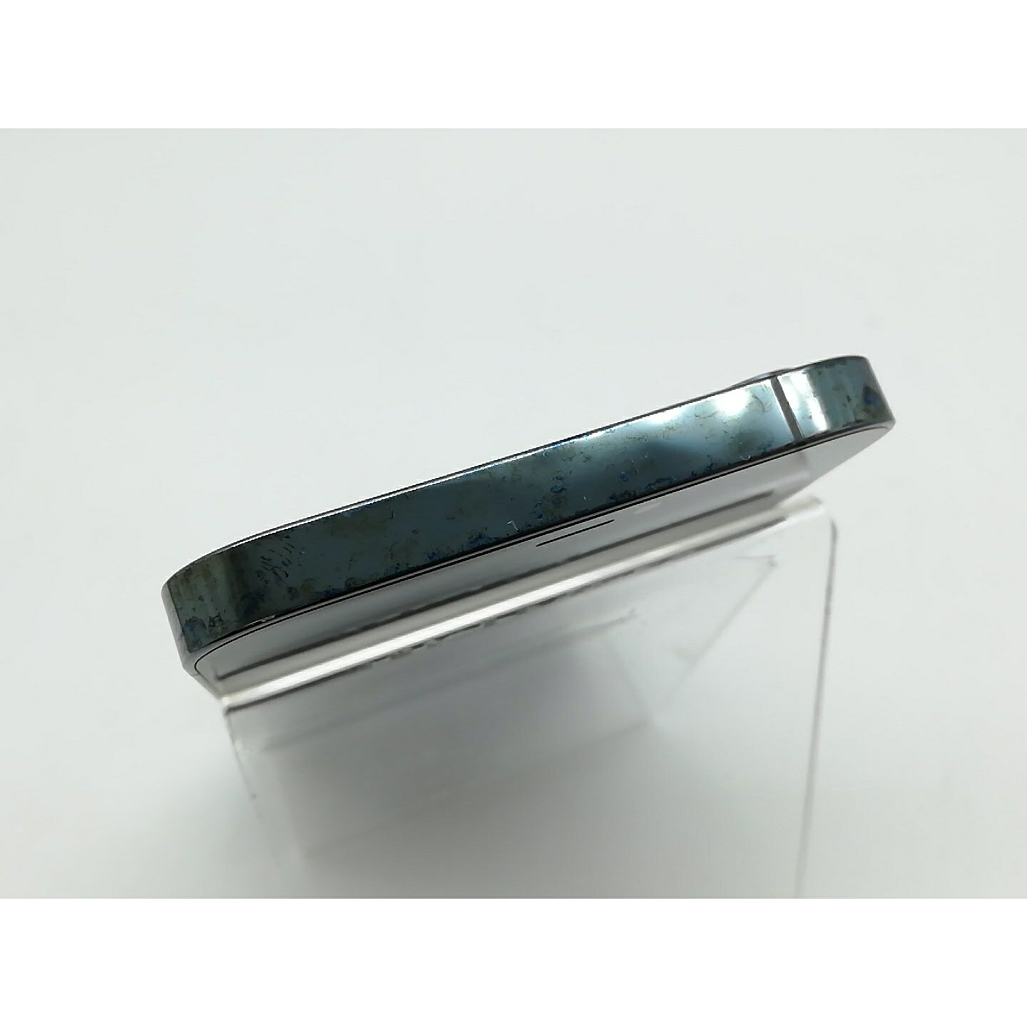 【中古】Apple SoftBank 【SIMロック解除済み】 iPhone 12 Pro 512GB パシフィックブルー MGMJ3J/A【柏】保証期間1週間【ランクC】