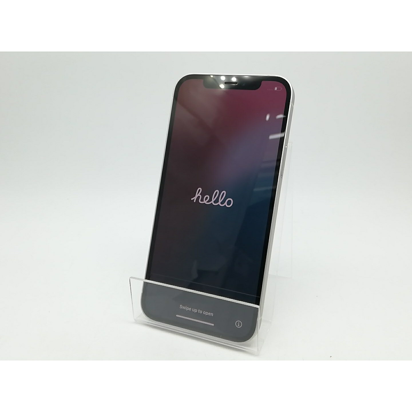 【中古】Apple au 【SIMロック解除済み】 iPhone 12 64GB ホワイト MGHP3J/A【柏】保証期間1ヶ月【ランクB】