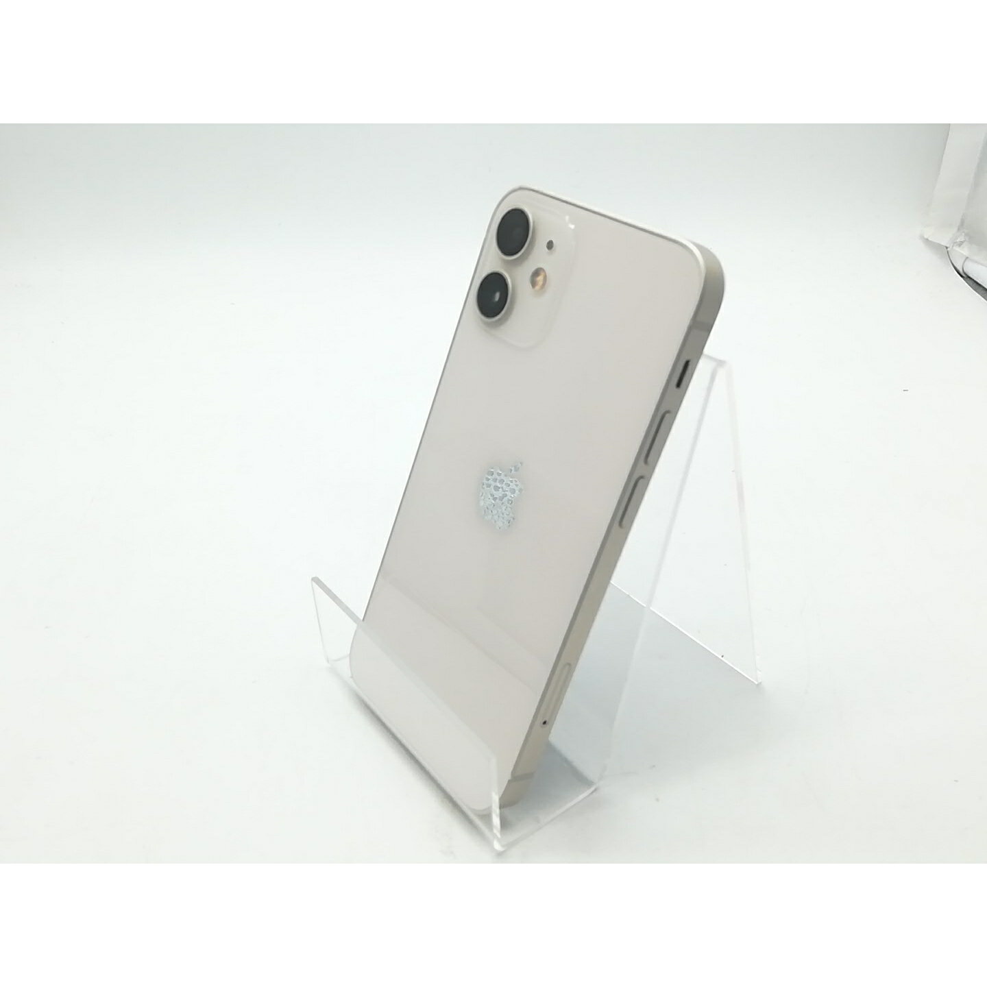 【中古】Apple docomo 【SIMロック解除済み】 iPhone 12 mini 128GB ホワイト MGDM3J/A【柏】保証期間1週間【ランクC】