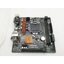 【中古】ASRock H110M-DVS R3.0 H110/LGA1151(DDR4)/MicroATX【千葉】保証期間1週間