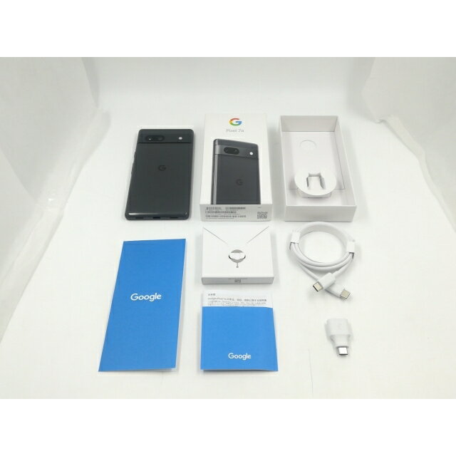 【中古】Google 国内版 【SIMフリー】 Pixel 7a チャコール 8GB 128GB G82U8【千葉】保証期間1ヶ月【ランクA】