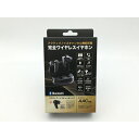 【中古】GREEN HOUSE 【メーカー整備品】ワイヤレスイヤホン アクティブノイズキャンセル搭載 黒 GH-TWSH-BK【千葉】保証期間1週間
