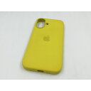 【中古】Apple MagSafe対応iPhone 16シリコーンケース スターフルーツ MYY73FE/A【千葉】保証期間1週間
