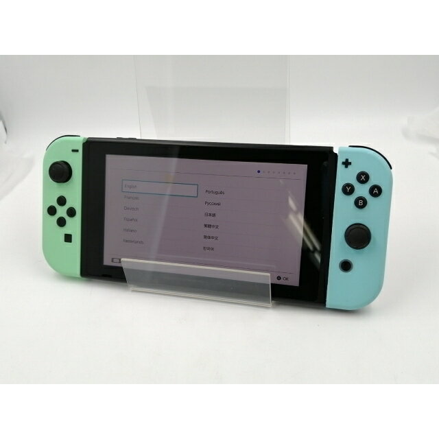 【中古】Nintendo Nintendo Switch 本体 あつまれどうぶつの森セット HAD-S-KEAGC【千葉】保証期間1ヶ月【ランクB】