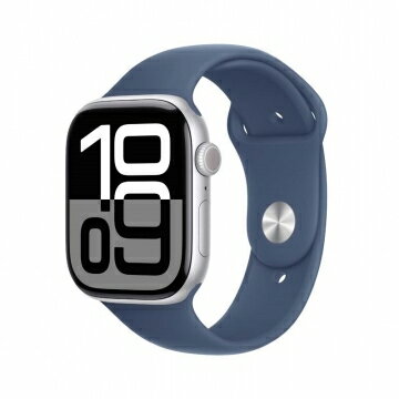 【未使用】Apple Apple Watch Series10 46mm GPS シルバーアルミニウムケース/デニムスポーツバンド (S/M) MWWL3J/A【中野】保証期間3ヶ月 【未使用】Apple Apple Watch Series10 46mm GPS シルバーアルミニウムケース/デニムスポーツバンド (S/M) MWWL3J/A【中野】保証期間3ヶ月