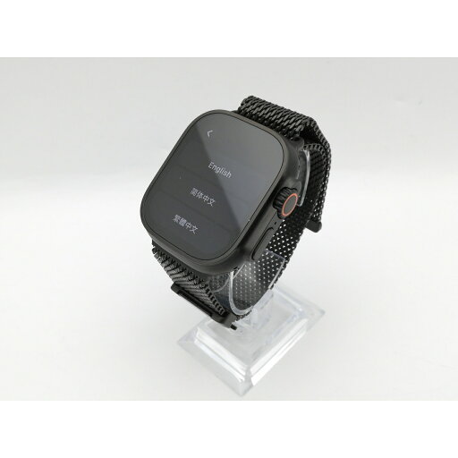 【中古】Apple Apple Watch Ultra2 49mm Cellular ブラックチタニウムケース/ブラックチタニウムミラネーゼループ (M) MX5U3J/A【中野】保証期間1ヶ月【ランクB】 【中古】Apple Apple Watch Ultra2 49mm Cellular ブラックチタニウムケース/ブラックチタニウムミラネーゼループ (M) MX5U3J/A【中野】保証期間1ヶ月【ランクB】