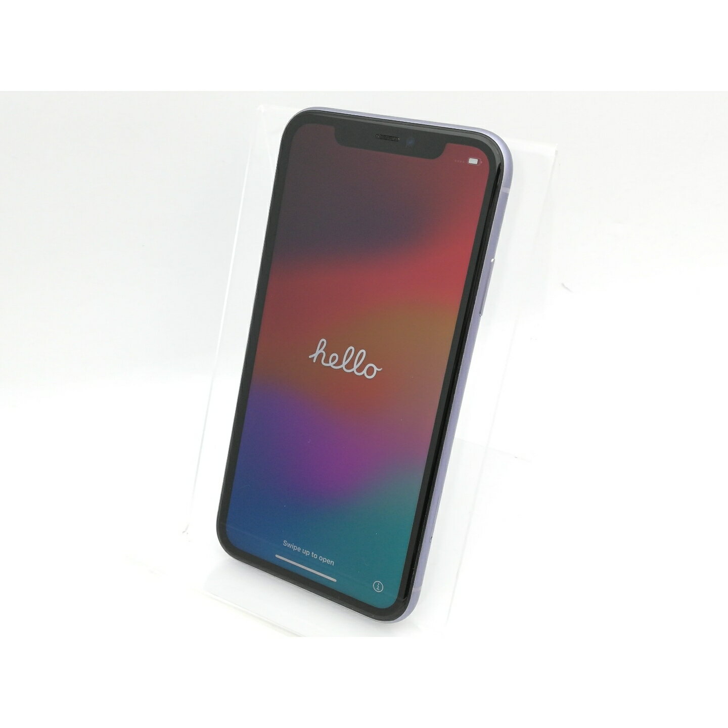 【中古】Apple docomo 【SIMロック解除済み】 iPhone 11 128GB パープル MHDM3J/A（後期型番）【中野】保証期間1ヶ月【ランクC】