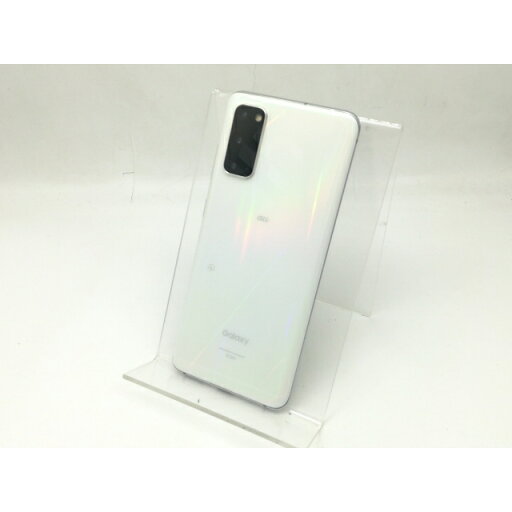 【中古】SAMSUNG au 【SIMロック解除済み】 Galaxy S20 5G クラウド ホワイト 12GB 128GB SCG01【宇田川】保証期間1ヶ月【ランクC】 【中古】SAMSUNG au 【SIMロック解除済み】 Galaxy S20 5G クラウド ホワイト 12GB 128GB SCG01【宇田川】保証期間1ヶ月【ランクC】