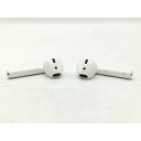【中古】Apple AirPods(第2世代) ワイヤレス充電ケース MRXJ2J/A【宇田川】保証期間1週間