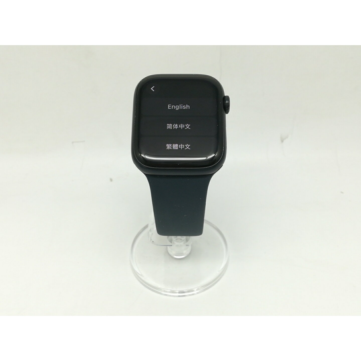 【中古】Apple Apple Watch Series8 45mm GPS ミッドナイトアルミニウムケース/ミッドナイトスポーツバンド MNP13J/A【宇田川】保証期間1ヶ月【ランクC】