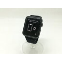【中古】Apple Apple Watch Series3 42mm GPS スペースグレイアルミニウム/ブラックスポーツバンド MQL12J/A【宇田川】保証...