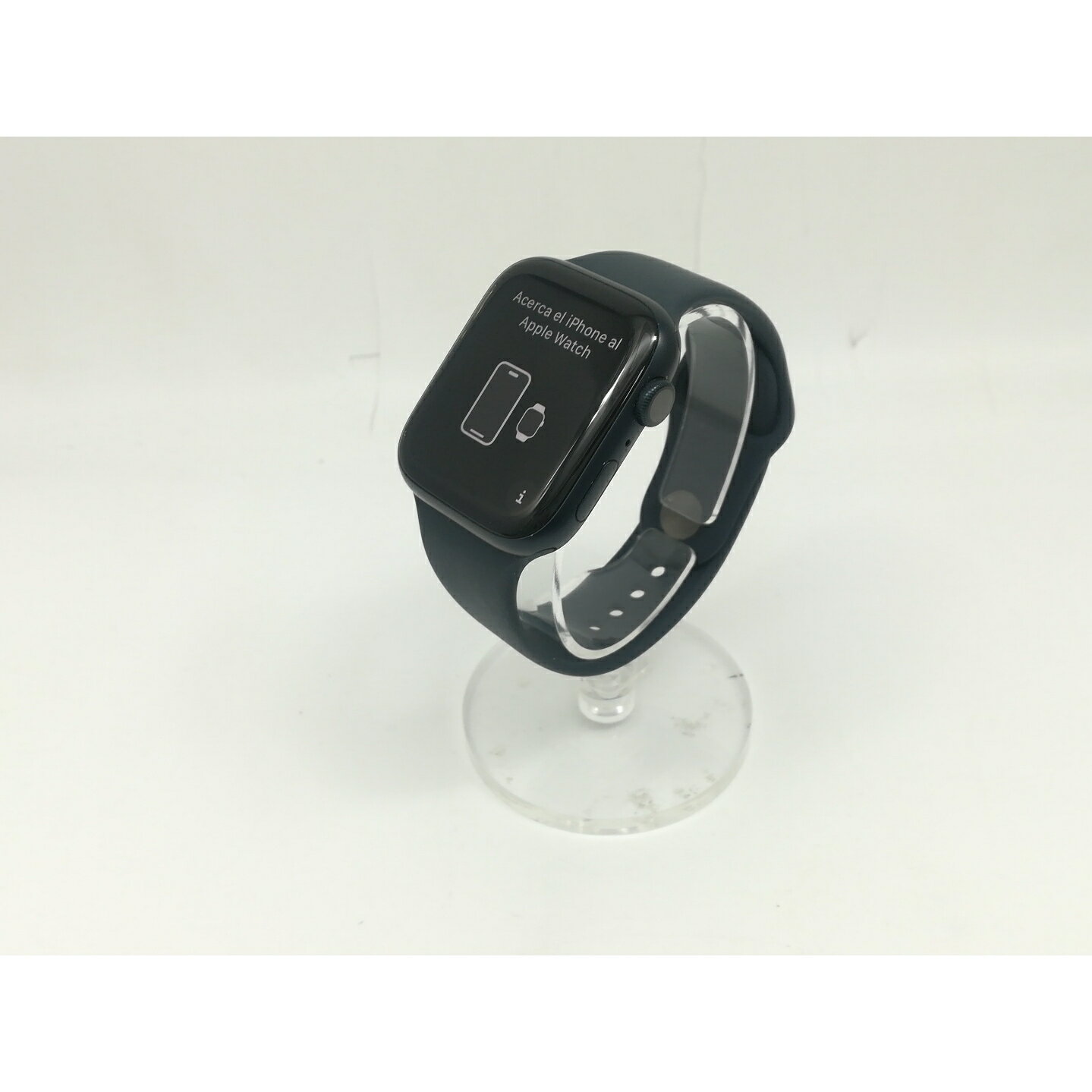【中古】Apple Apple Watch Series9 45mm GPS ミッドナイトアルミニウムケース/ミッドナイトスポーツバンド(M/L) MR9A3J/A【宇田川】保証期間1ヶ月【ランクB】