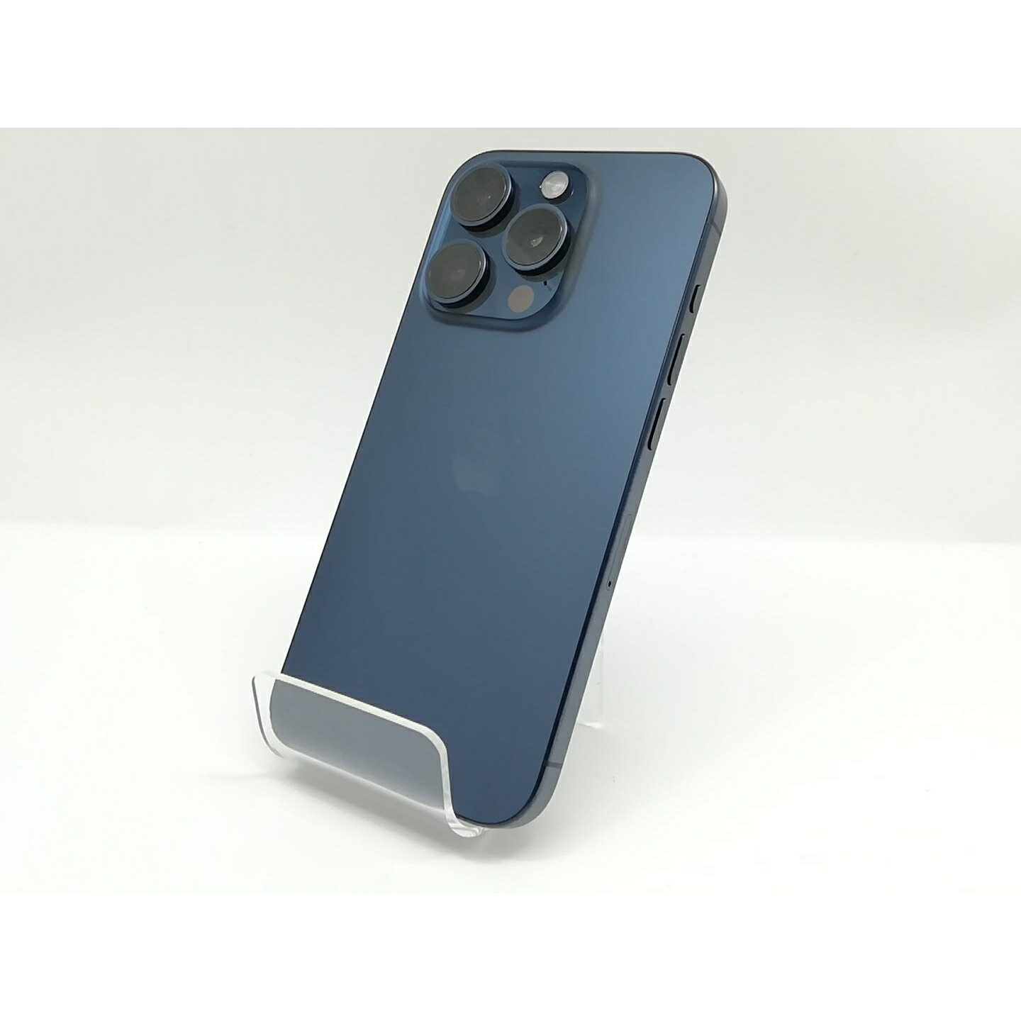 【中古】Apple SoftBank 【SIMフリー】 iPhone 15 Pro 512GB ブルーチタニウム MTUL3J/A【宇田川】保証期間1ヶ月【ランクB】