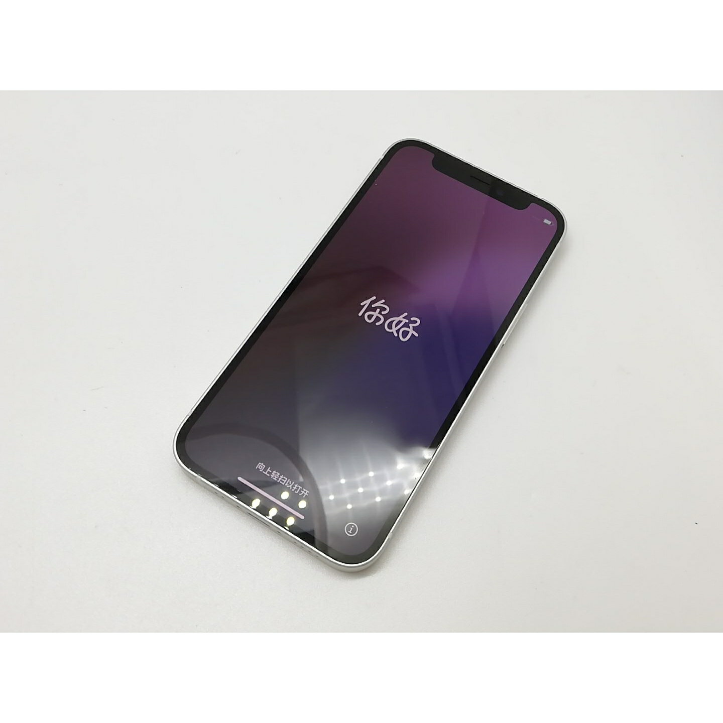 【中古】Apple au 【SIMロック解除済み】 iPhone 12 mini 64GB ホワイト MGA63J/A【宇田川】保証期間1ヶ月【ランクA】