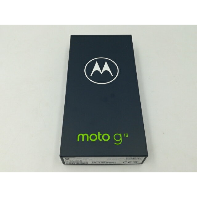 MOTOROLA IIJmio  moto g13 マットチャコール 4GB 128GB PAWW0020JP保証期間3ヶ月