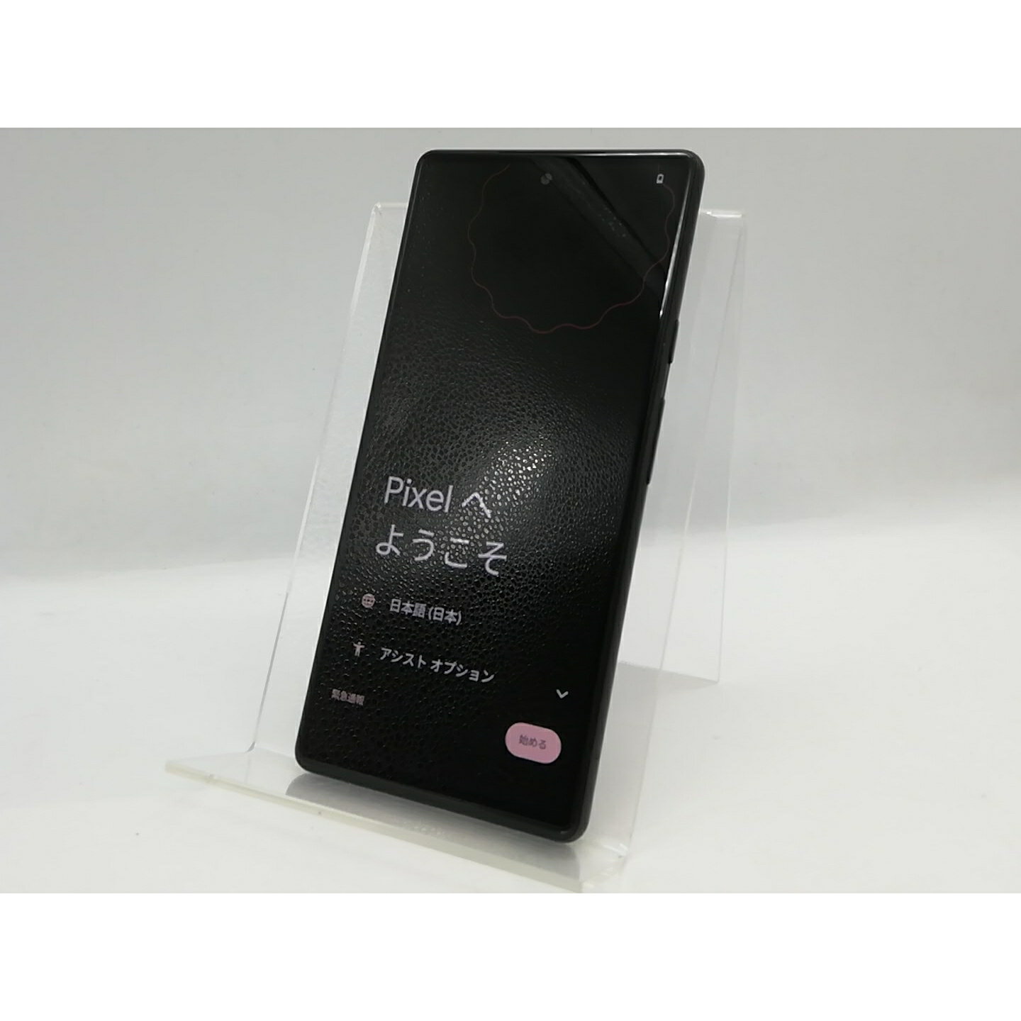 【中古】Google SoftBank 【SIMフリー】 Pixel 6 ストーミーブラック 8GB 128GB GR1YH【道玄坂】保証期間1ヶ月【ランクB】