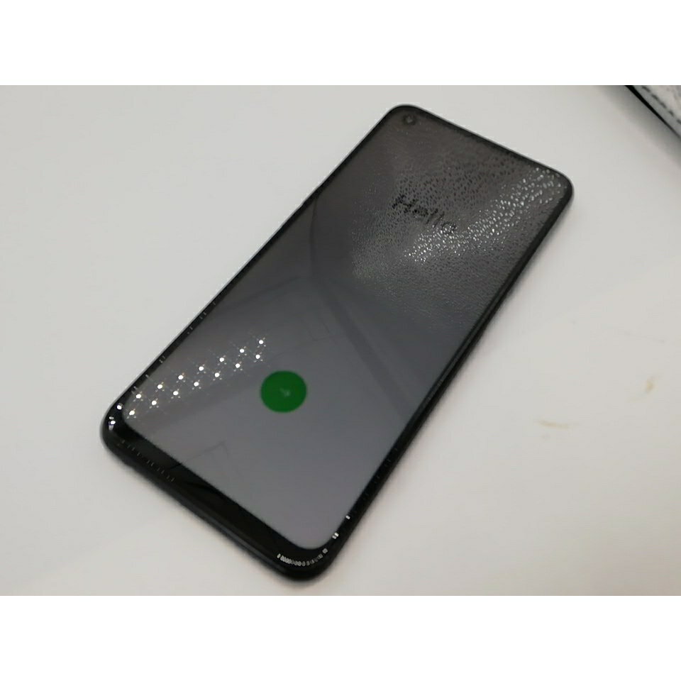 【中古】Oppo UQmobile 【SIMフリー】 OPPO A54 5G シルバーブラック 4GB 64GB OPG02【道玄坂】保証期間1ヶ月【ランクB】
