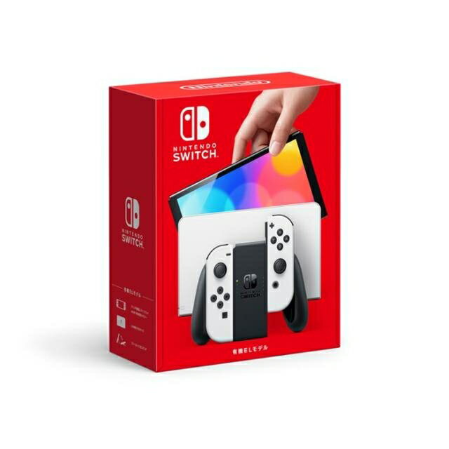 【未使用】Nintendo Switch 本体 (有機ELモデル) HEG-S-KAAAA ホワイト【道玄坂】保証期間3ヶ月