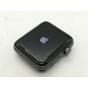 【中古】Apple Apple Watch Series3 42mm GPS スペースグレイアルミニウム/ブラックスポーツバンド MTF32J/A【道玄坂】保証...