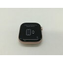 【中古】Apple Apple Watch Series10 46mm GPS ローズゴールドアルミニウムケース/ライトブラッシュスポーツバンド (M/L) M...