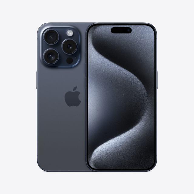 【未使用】Apple 国内版 【SIMフリー】 iPhone 15 Pro 128GB ブルーチタニウム MTUA3J/A【道玄坂】保証期間3ヶ月