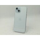 【中古】Apple 国内版 【SIMフリー】 iPhone 15 128GB ブルー MTML3J/A【道玄坂】保証期間1ヶ月【ランクA】