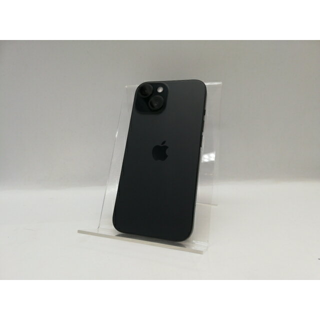 【中古】Apple 国内版 【SIMフリー】 iPhone 15 128GB ブラック MTMH3J/A【道玄坂】保証期間1ヶ月【ランクB】