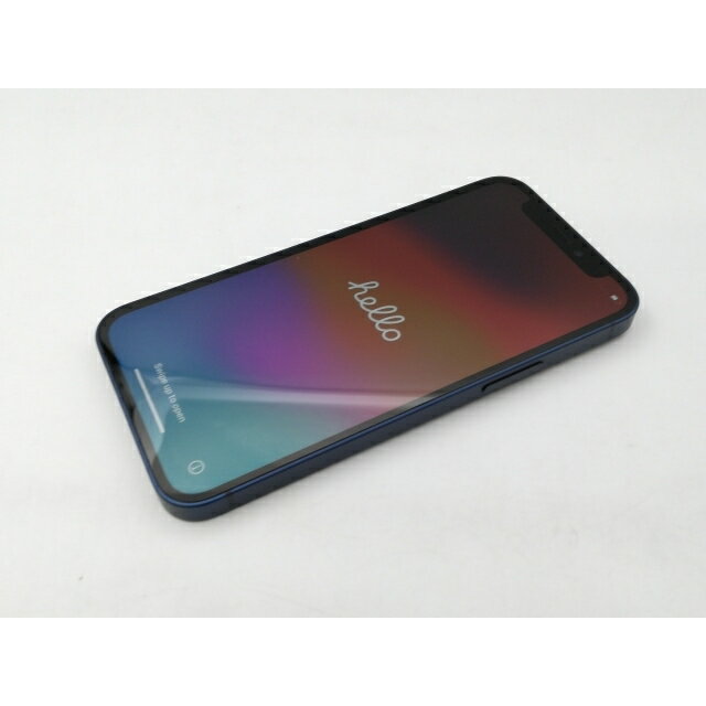 【中古】Apple SoftBank 【SIMロック解除済み】 iPhone 12 mini 64GB ブルー MGAP3J/A【道玄坂】保証期間1ヶ月【ランクA】