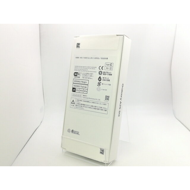 【未使用】SAMSUNG au 【SIMフリー】 Galaxy A25 5G ライトブルー 4GB 64GB SCG33【新橋】保証期間3ヶ月