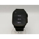 【中古】Apple Apple Watch Ultra2 49mm Cellular ブラックチタニウムケース/ブラックトレイルループ (M/L) MX4V3J/A【新橋】保証期間1ヶ月【ランクA】